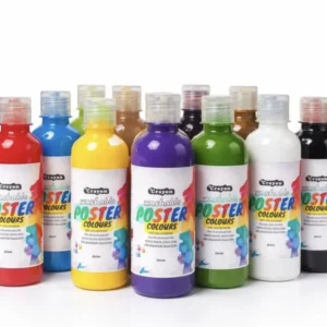Mr Crayon 250ml Poster Colours x12